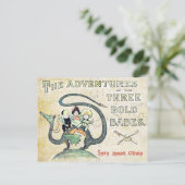 フリ最高のーズBFFドラゴン3はっきりした Babes ポストカード (スタンド正面)