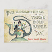 フリ最高のーズBFFドラゴン3はっきりした Babes ポストカード (正面)