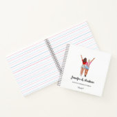 フリ最高のーズBFFベスティーズ友情名前をカスタムする ノートブック (内部)