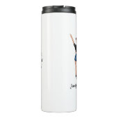 フリ最高のーズBFFベスティーズ友情名前をカスタムするTh タンブラー (裏面)