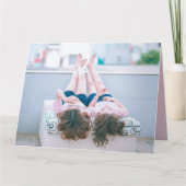 フリ最高のーズBFF誕生日カードのための彼女 カード (正面)