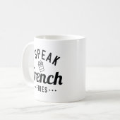 フリ話フランスのーズ コーヒーマグカップ (正面左)