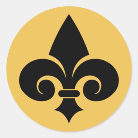 フルアデリスのステッカー ラウンドシール (正面)