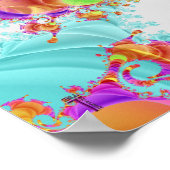 フルイディック注入ダブルヘリックスV 1 (12 x 12) ポスター (角)