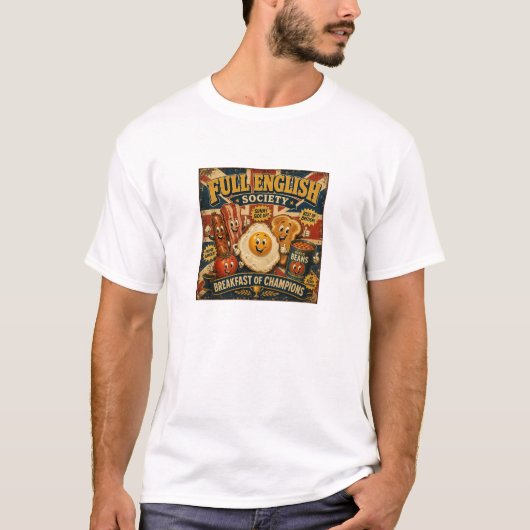 フルイングリッシュソサエティ Tシャツ (正面)