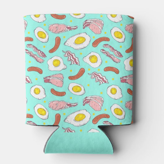 フルイングリッシュフライドブレックファーストベーコンエッグソーセージ 缶クーラー (裏面)