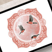 フルウオームムーン | マーチムーンイラストレーション ポスター