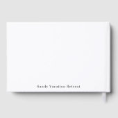 フルエレガントフォトバケーションレンタルゲストハウス ゲストブック (裏面)