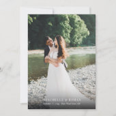 フルエレガントブリードとアー結婚チの写真 サンキューカード (正面)