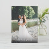 フルエレガントブリードとアー結婚チの写真 サンキューカード (スタンド正面)