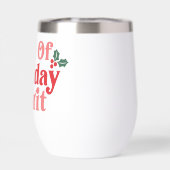 フルオブホリデースピリット – フェスティバルタイポグラフィ (背面)