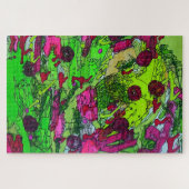 フルオブマイマリーゲージ抽象芸術ファインアート ジグソーパズル (横)