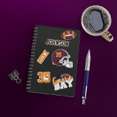 フルカスタムアメリカンサッカースポーツファンギア シール