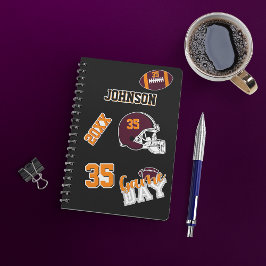 フルカスタムアメリカンサッカースポーツファンギア シール