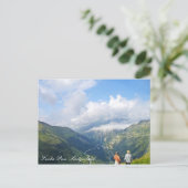 フルカパススイスのはがき ポストカード (スタンド正面)