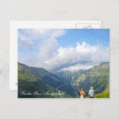 フルカパススイスのはがき ポストカード (正面/裏面)