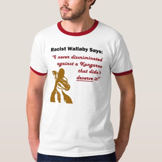 フルカラーのワイシャツを区別しないで下さい Tシャツ (正面)