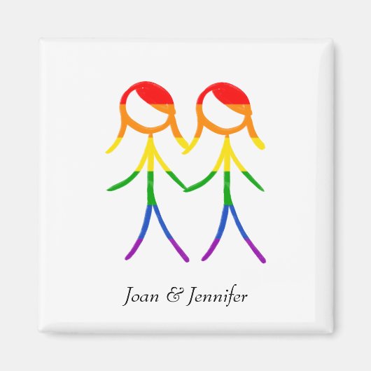 フルカラーの愛 マグネット (正面)