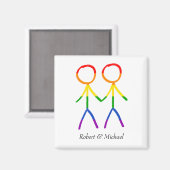 フルカラーの愛 マグネット (正面/裏面)