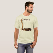 フルカラーコブラはかむために用意します Tシャツ (正面フル)