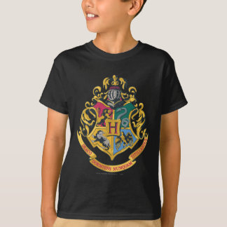 フルカラーハリー・ポッターシリーズ| Hogwartsの頂上- Tシャツ