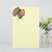 フルカラー感謝祭トルコ 便箋 (スタンド正面)