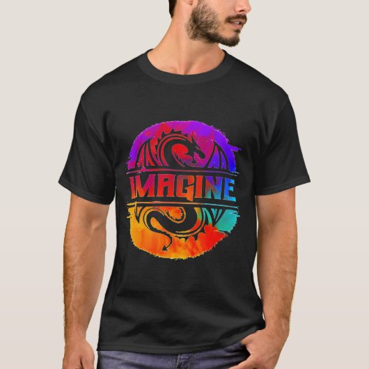 フルカラー イマジン・ドラゴンズ Tシャツ (正面)