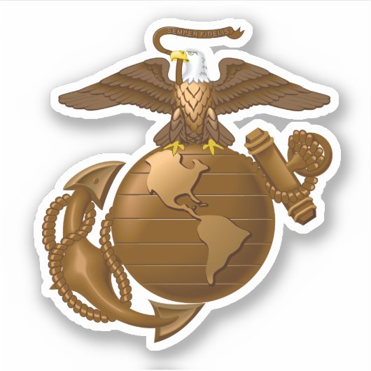 フルカラーEGA – ブロンズ シール (正面)