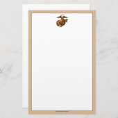 フルカラーEGA – ブロンズ 便箋 (正面/裏面)