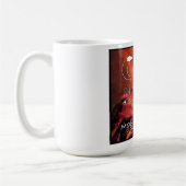 フルカラーMountainFireメディアデザイン コーヒーマグカップ (左)