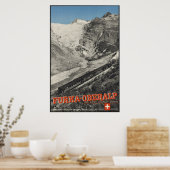 フルカヴィンテージ旅行ポスター広告レトロプリント ポスター (キッチン)