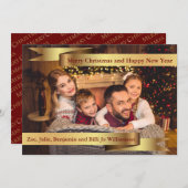 フルカード写真(ダブル金ゴールドバナー付き) シーズンカード (正面/裏面)