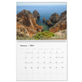 フルカ実在ーラーカレンダーのポルトガル カレンダー (2月 2026)