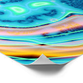 フルキッシュワン(12" x 12")アートプリントポスター ポスター (角)