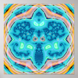 フルキッシュワン(12" x 12")アートプリントポスター ポスター