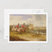 フルクライ、学士会堂、1835 (キャンバス上の油) ポストカード (正面/裏面)