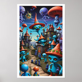 フルグロルタウンパーティーダウン ポスター