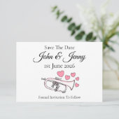 フルゲルホルンミュージシャンウェディングデートを保存 (スタンド正面)