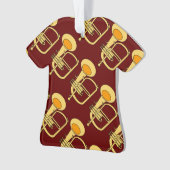 フルゲルホーンミュージカル楽器 オーナメント (正面)