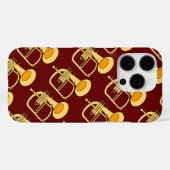 フルゲルホーンミュージカル楽器 Case-Mate iPhoneケース (裏面 (横))