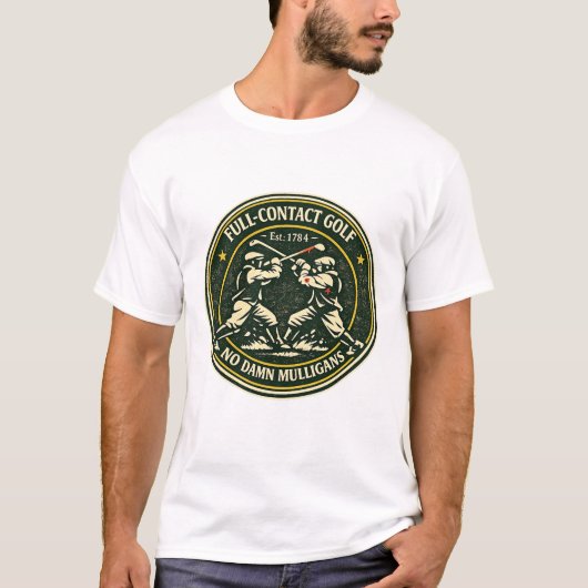 フルコンタクトゴルフリーグ ロゴTシャツ Tシャツ (正面)