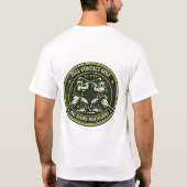 フルコンタクトゴルフリーグ ロゴTシャツ Tシャツ (裏面)