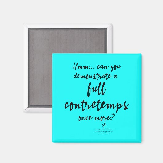 フルコンテンプブライトシアン マグネット (正面/裏面)