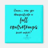 フルコンテンプブライトシアン マグネット (正面)