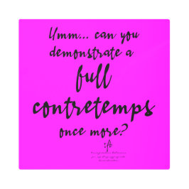 フルコンテンプマゼンタ メタルプリント