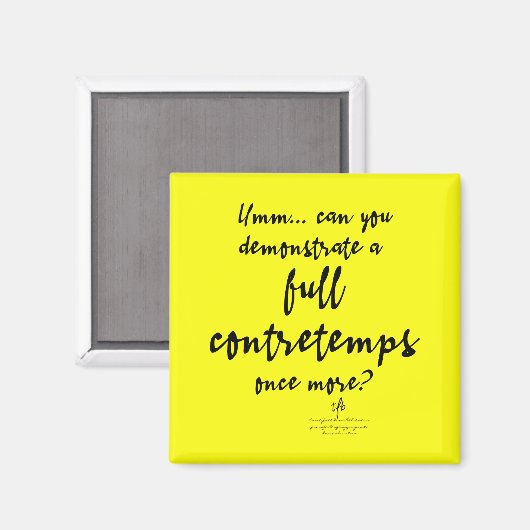 フルコントレテンプマイヤーレモン マグネット (正面/裏面)