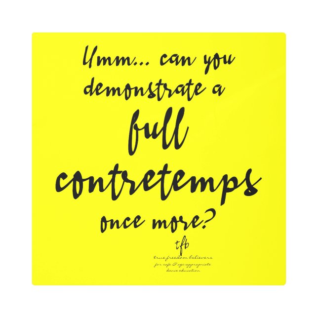 フルコントレテンプマイヤーレモン メタルプリント (正面)