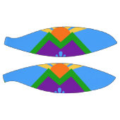 フルサイズのバスケットボールとマニトゥート春の旗 バスケットボール (パネル)