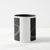 フルサイズの惑星で囲まれた若い星 マグカップ (中央)