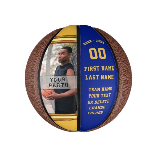 フルサイズまたはカスタムミニバスケットボール、色の変更 ミニバスケットボール (縦)